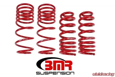 BMR Suspension Lowering Springs Set Of 4, 1.25 Inch Drop Handling Chevrolet Camaro | Pontiac Firebird 1993-2002 - SP090R