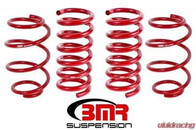 BMR Suspension Set of 4 Performance Lowering Springs (Minimal Drop) Ford Mustang 2015-2022 - SP763R