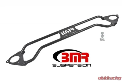 BMR Suspension Strut Tower Brace Front Twin Tube Design Black Chevrolet Camaro 202016-202020 - STB019H