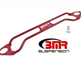 BMR Suspension Strut Tower Brace Front Twin Tube Design Red Chevrolet Camaro 202016-202020