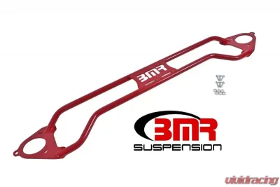 BMR Suspension Strut Tower Brace Front Twin Tube Design Red Chevrolet Camaro 202016-202020 - STB019R