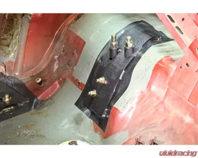 BMR Suspension Torque Box Reinforcement Plate Kit TBR002 And TBR003 Ford Mustang 1979-2004 - TBR001