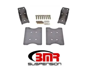 BMR Suspension Torque Box Reinforcement Plate Kit Style Lower Only Ford Mustang 1979-2004