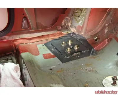 BMR Suspension Torque Box Reinforcement Plate Kit Style Lower Only Ford Mustang 1979-2004 - TBR003