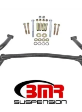 BMR Suspension Torque Box Reinforcement Plate Kit Upper Only Tubular Style Black Ford Mustang 1979-2004                                     - TBR005H - Image 2