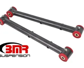 BMR Suspension Lower Control Arms DOM Non-adjustable Poly Bushings Black Buick Regal | Chevrolet Monte Carlo | Oldsmobile Cutlass | Pontiac Grand Prix 1978-1987