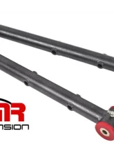 BMR Suspension Lower Control Arms DOM Non-adjustable Poly Bushings Black Buick Regal | Chevrolet Monte Carlo | Oldsmobile Cutlass | Pontiac Grand Prix 1978-1987                                     - TCA039H - Image 2