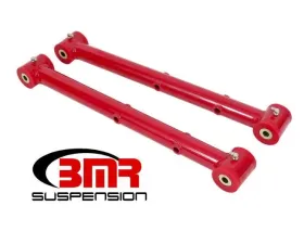 BMR Suspension Lower Control Arms DOM Non-adjustable Poly Bushings Red Buick Regal | Chevrolet Monte Carlo | Oldsmobile Cutlass | Pontiac Grand Prix 1978-1987