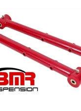 BMR Suspension Lower Control Arms DOM Non-adjustable Poly Bushings Red Buick Regal | Chevrolet Monte Carlo | Oldsmobile Cutlass | Pontiac Grand Prix 1978-1987                                     - TCA039R - Image 2