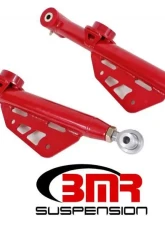 BMR Suspension Lower Control Arms Poly/Rod End DOM Single Adjustable Red Ford Mustang 1999-2004                                     - TCA053R - Image 2