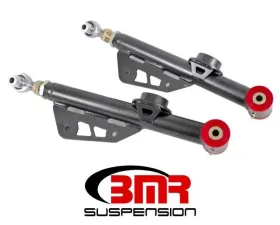 BMR Suspension Lower Control Arms Poly/Rod End DOM On-car Adjustable Black Ford Mustang 1999-2004