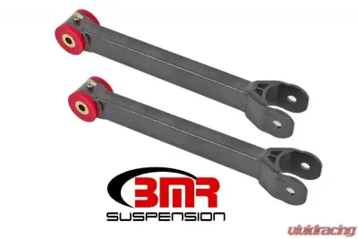 BMR Suspension Lower Trailing Arms Poly Non-adjustable Black Chevrolet Camaro 2016-2020 - TCA059H