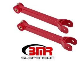 BMR Suspension Lower Trailing Arms Poly Non-adjustable Red Chevrolet Camaro 2016-2020