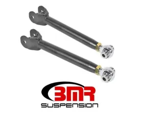 BMR Suspension Lower Trailing Arms Rod Ends Single Adjustable Black Chevrolet Camaro 2016-2020