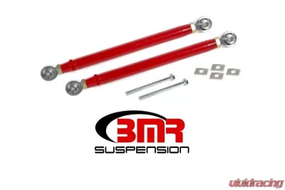 BMR Suspension Toe Rod Double Adjustable Rod Ends Red Chevrolet Camaro 2016-2020 - TR007R