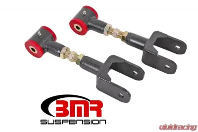 BMR Suspension Upper Control Arms Polyurethane Bushings On-car Adjustable Black Ford Mustang 1979-2004 - UTCA040H