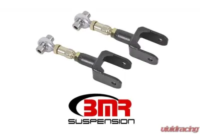 BMR Suspension Upper Control Arms Rod End On-car Adjustable Black Ford Mustang 1979-2004 - UTCA041H
