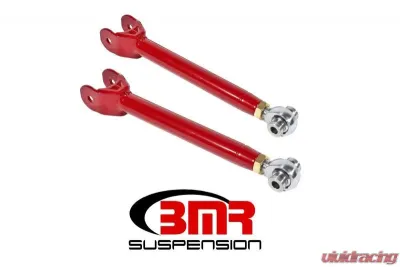 BMR Suspension Upper Control Arms Single Adjustable Rod Ends Red Chevrolet Camaro 2016-2020 - UTCA062R