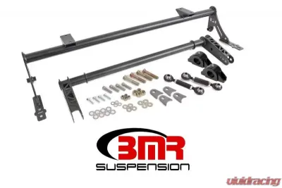 BMR Suspension Xtreme Delrin Rear Bushings Anti-roll Bar Kit Hollow 35mm Black Ford Mustang 2005-2014 - XSB011H