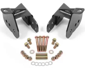 BMR Suspension Control Arm Relocation Bracket Black Hammertone 1964-1972 A Body