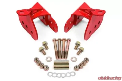 BMR Suspension Control Arm Relocation Bracket Red 1964-1972 A Body - CAB400R