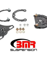 BMR Suspension Caster Camber Plates - Black Ford Mustang 2015-2022                                     - CP001H - Image 3