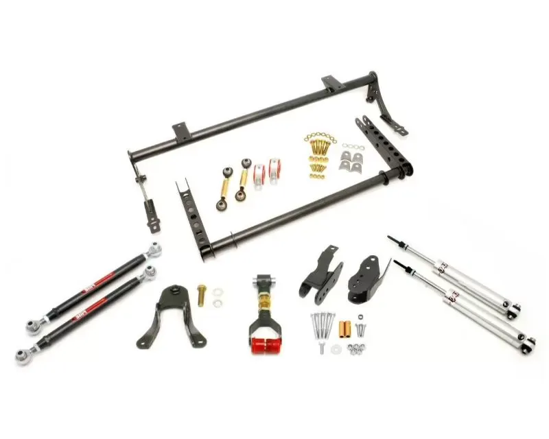 BMR Suspension Drag Race Package Level 2 Black Ford Mustang 2005-2010 - DRP002H