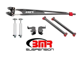 BMR Suspension Drag Race Package Level 1 Black Chevrolet Camaro | Pontiac Firebird 1982-1992