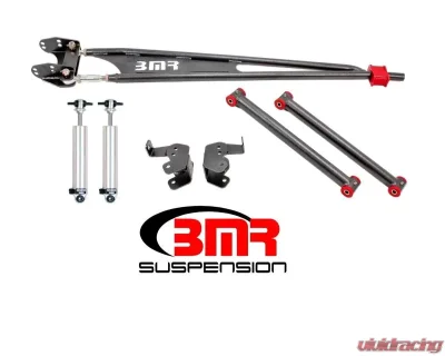 BMR Suspension Drag Race Package Level 1 Black Chevrolet Camaro | Pontiac Firebird 1982-1992 - DRP003H