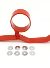BMR Suspension Driveshaft Safety Loop Non-convertible Only Red Chevrolet Camaro | Pontiac Firebird 1993-2002                                     - DSL001R - Image 2