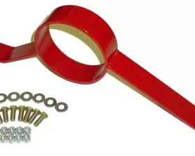 BMR Suspension Driveshaft Safety Loop Red Ford Mustang 1979-1993