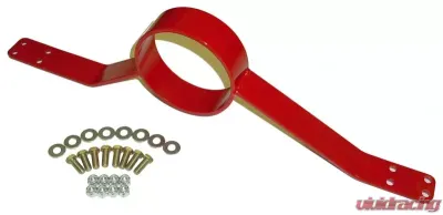 BMR Suspension Driveshaft Safety Loop Red Ford Mustang 1979-1993 - DSL008R