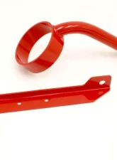 BMR Suspension Driveshaft Safety Loop Red Ford Mustang 2005-2010                                     - DSL010R - Image 2