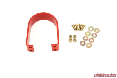 BMR Suspension Rear Tunnel Brace Loop Upgrade Red Ford Mustang 2005-2014 - DSL012R