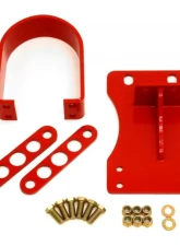 BMR Suspension Driveshaft Safety Loop Front V8 Manual V6 Auto Red Chevrolet Camaro 2010-2015                                     - DSL014R - Image 2