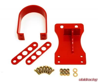 BMR Suspension Driveshaft Safety Loop Front V8 Manual V6 Auto Red Chevrolet Camaro 2010-2015 - DSL014R