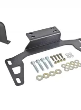 BMR Suspension Black Hammertone Driveshaft Safety Loop - Front Ford Mustang 2011-2022                                     - DSL017H - Image 2