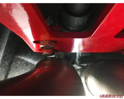 BMR Suspension Driveshaft Safety Loop Front Auto Transmission Hellcats/Demons Red Dodge Challenger 2015-2019 - DSL111R