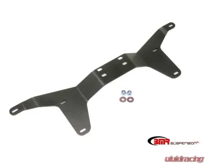 BMR Suspension Driveshaft Tunnel Brace Rear Black Ford Mustang 2005-2014 - DTB002H