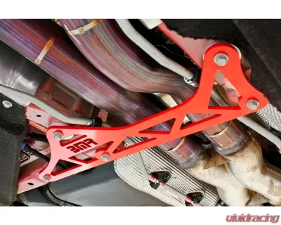 BMR Suspension Driveshaft Tunnel Brace Steel Red Chevrolet Camaro  2016-2020 - DTB005R