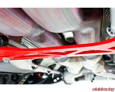 BMR Suspension Driveshaft Tunnel Brace Steel Red Chevrolet Camaro  2016-2020 - DTB005R