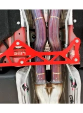 BMR Suspension Driveshaft Tunnel Brace Steel Red Chevrolet Camaro  2016-2020                                     - DTB005R - Image 7