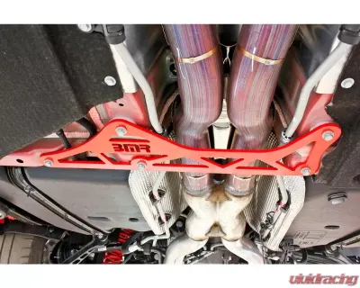 BMR Suspension Driveshaft Tunnel Brace Aluminum Red Chevrolet Camaro  2016-2020 - DTB006R