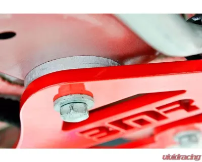 BMR Suspension Driveshaft Tunnel Brace Aluminum Red Chevrolet Camaro  2016-2020 - DTB006R
