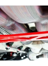 BMR Suspension Driveshaft Tunnel Brace Aluminum Red Chevrolet Camaro  2016-2020                                     - DTB006R - Image 6