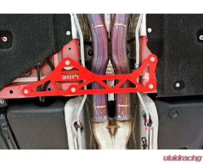 BMR Suspension Driveshaft Tunnel Brace Aluminum Red Chevrolet Camaro  2016-2020 - DTB006R