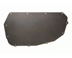 BMR Suspension A/C Delete Panel Aluminum Black Buick Grand National | Chevrolet Monte Carlo | Oldsmobile Cutlass | Pontiac Grand Prix 1978-1987