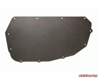 BMR Suspension A/C Delete Panel Aluminum Black Buick Grand National | Chevrolet Monte Carlo | Oldsmobile Cutlass | Pontiac Grand Prix 1978-1987 - FP001H