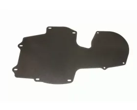 BMR Suspension A/C Delete Panel Aluminum Black Chevrolet Camaro | Pontiac Firebird 1970-1981