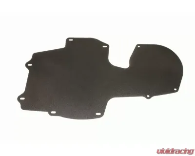 BMR Suspension A/C Delete Panel Aluminum Black Chevrolet Camaro | Pontiac Firebird 1970-1981 - FP002H